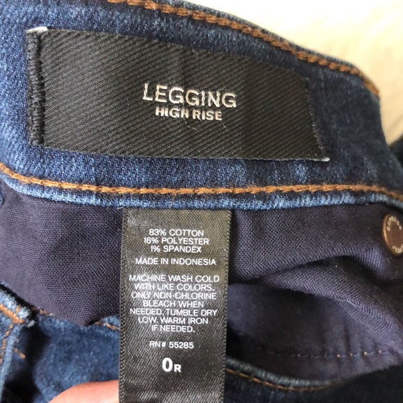 Express high rise jean leggings - Picture 3 of 7